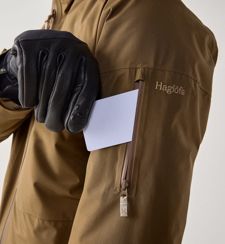 Haglöfs Women's Latnja GORE-TEX Insulated Jacket Teak Brown Haglöfs Haglöfs Women's Latnja GORE-TEX Insulated Jacket Teak Brown Haglöfs