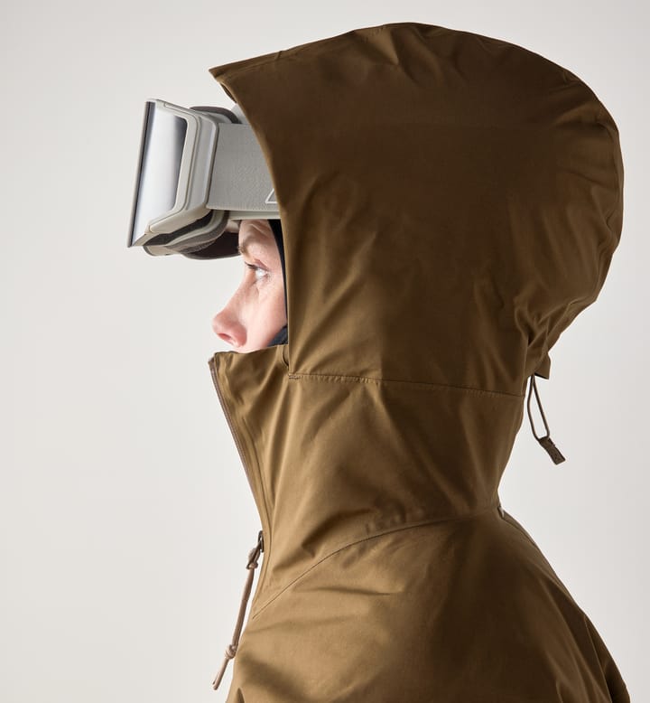 Haglöfs Women's Latnja GORE-TEX Insulated Jacket Teak Brown Haglöfs Haglöfs Women's Latnja GORE-TEX Insulated Jacket Teak Brown Haglöfs