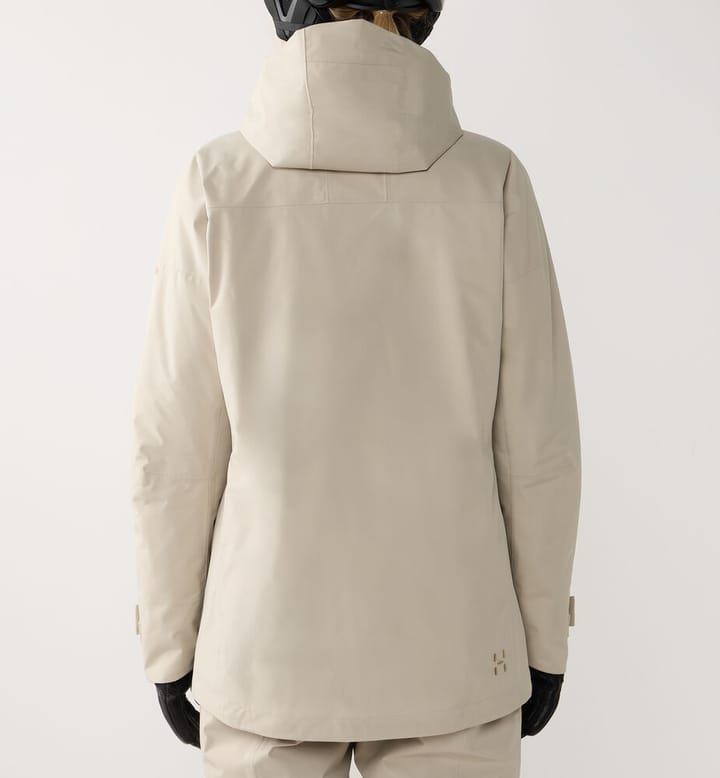 Haglöfs Women's Latnja GORE-TEX Insulated Jacket Chalk Beige Haglöfs