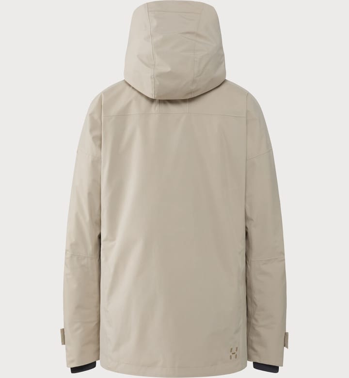 Haglöfs Women's Latnja GORE-TEX Insulated Jacket Chalk Beige Haglöfs