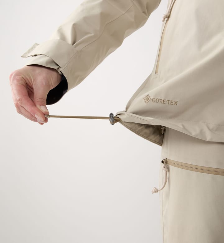 Haglöfs Women's Latnja GORE-TEX Insulated Jacket Chalk Beige Haglöfs