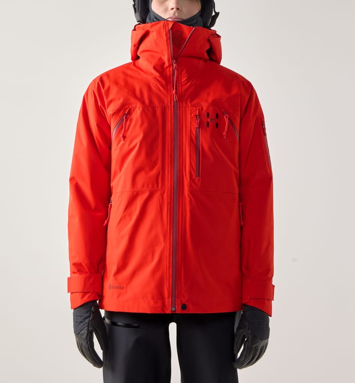 Haglöfs Women's Latnja GORE-TEX Insulated Jacket Tech Red Haglöfs Haglöfs Women's Latnja GORE-TEX Insulated Jacket Tech Red Haglöfs
