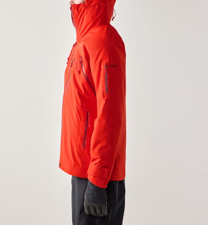 Haglöfs Women's Latnja GORE-TEX Insulated Jacket Tech Red Haglöfs