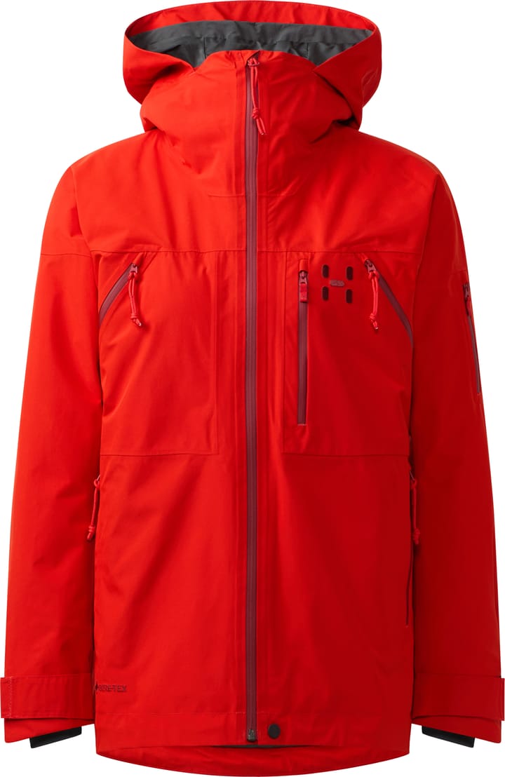 Haglöfs Women's Latnja GORE-TEX Insulated Jacket Tech Red Haglöfs