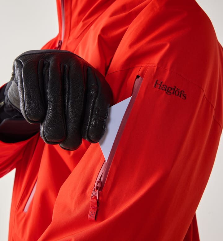 Haglöfs Women's Latnja GORE-TEX Insulated Jacket Tech Red Haglöfs Haglöfs Women's Latnja GORE-TEX Insulated Jacket Tech Red Haglöfs