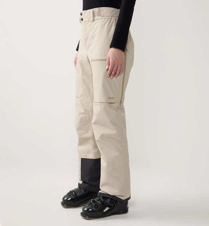 Haglöfs Women's Latnja GORE-TEX Insulated Pant Chalk Beige Haglöfs