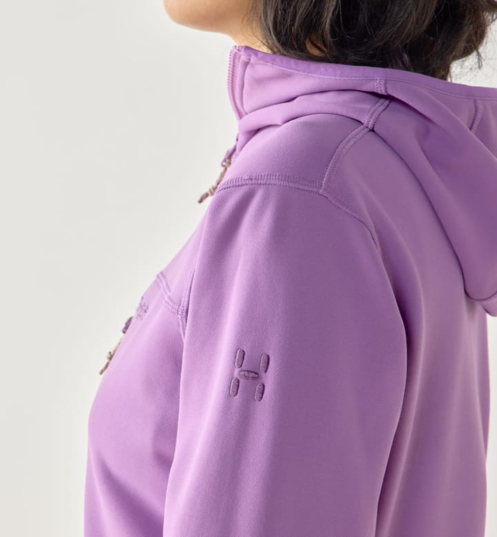 Haglöfs Women's Rosson Mid Hood Purple Ice Haglöfs