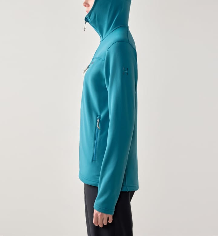 Haglöfs Women's Rosson Mid Hood Mountain Teal Haglöfs