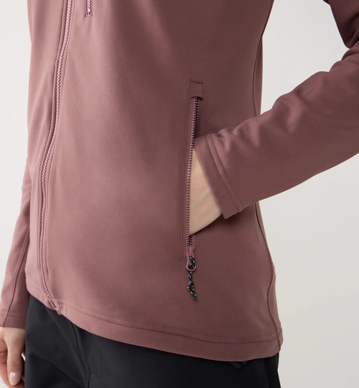 Haglöfs Women's Rosson Mid Hood Misty Mauve Haglöfs