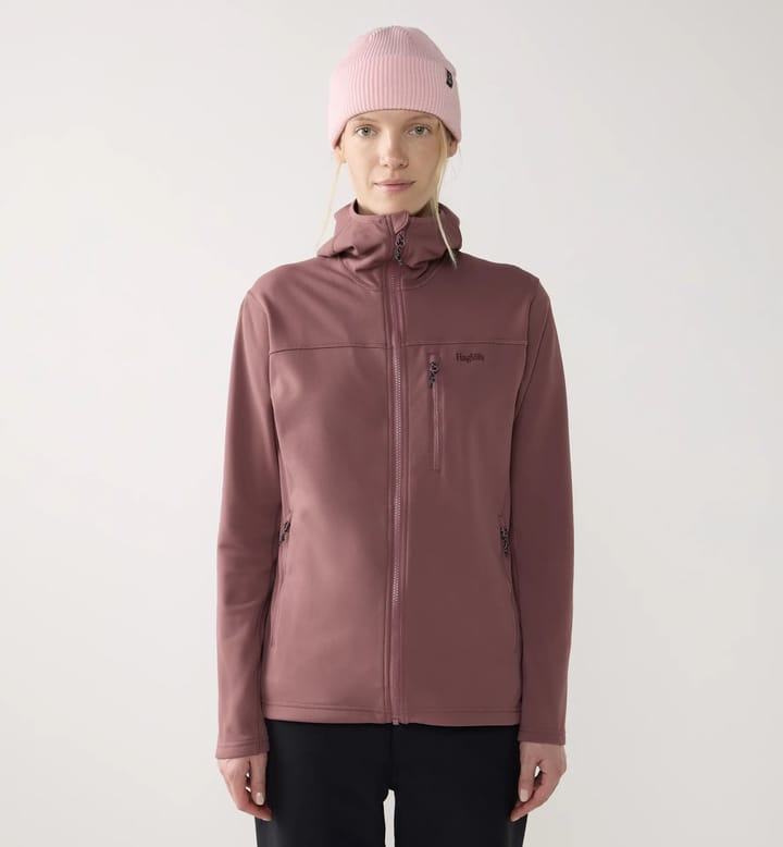 Haglöfs Women's Rosson Mid Hood Misty Mauve Haglöfs