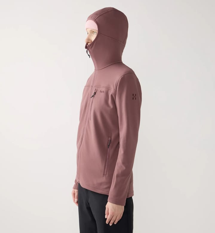 Haglöfs Women's Rosson Mid Hood Misty Mauve Haglöfs