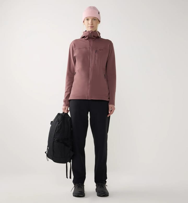 Haglöfs Women's Rosson Mid Hood Misty Mauve Haglöfs
