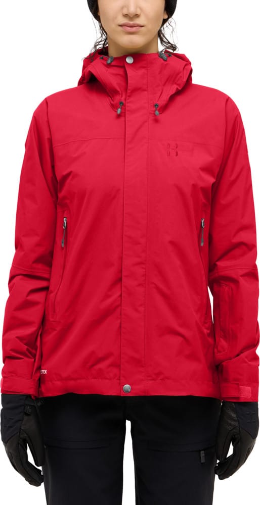 Haglöfs Women's Astral GORE-TEX II Jacket Bright Red Haglöfs Haglöfs Women's Astral GORE-TEX II Jacket Bright Red Haglöfs