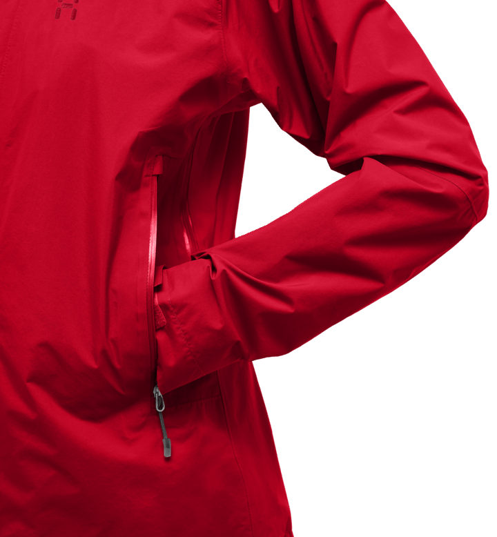 Haglöfs Women's Astral GORE-TEX II Jacket Bright Red Haglöfs Haglöfs Women's Astral GORE-TEX II Jacket Bright Red Haglöfs