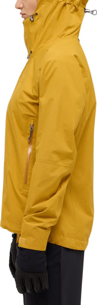 Haglöfs Women's Astral GORE-TEX II Jacket Clay Yellow Haglöfs Haglöfs Women's Astral GORE-TEX II Jacket Clay Yellow Haglöfs