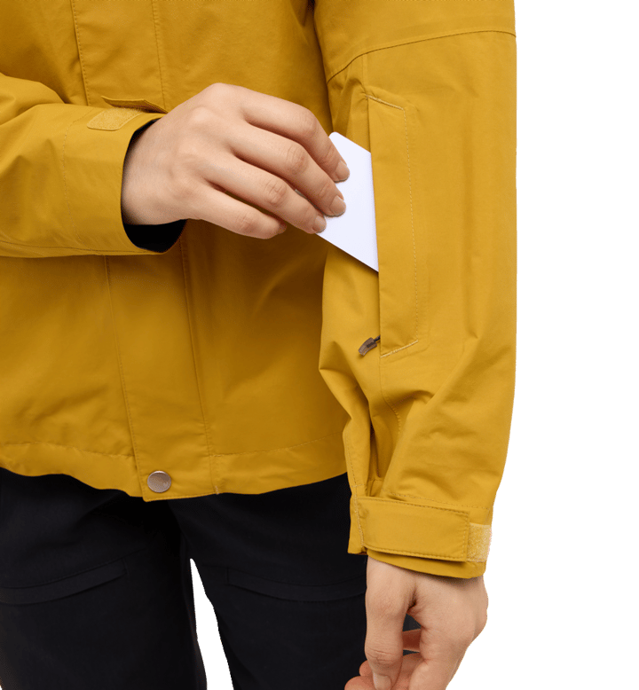 Haglöfs Women's Astral GORE-TEX II Jacket Clay Yellow Haglöfs Haglöfs Women's Astral GORE-TEX II Jacket Clay Yellow Haglöfs