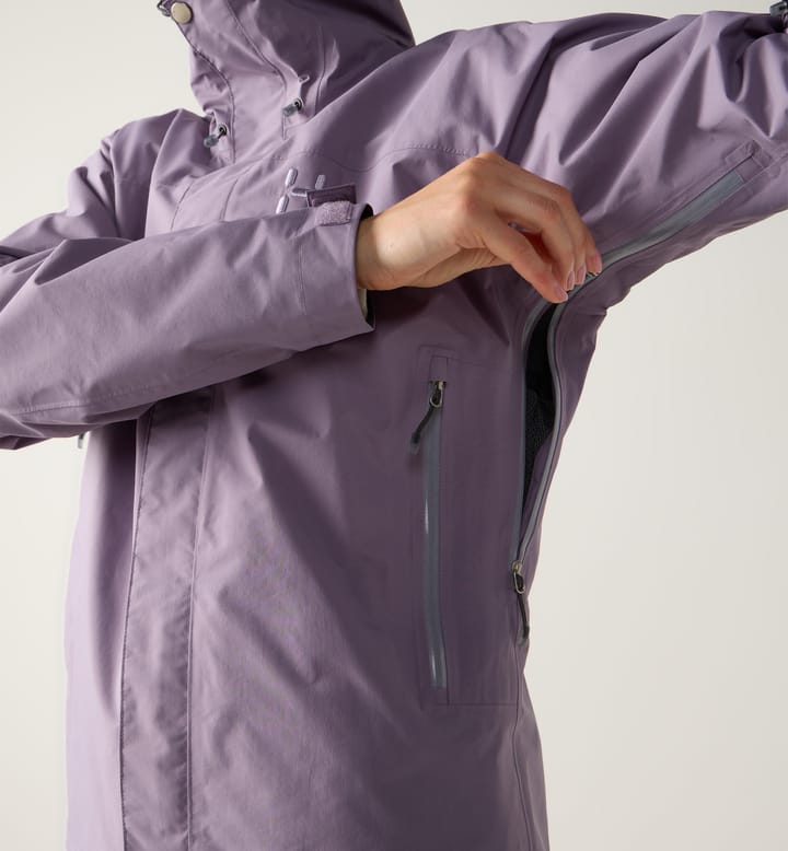 Haglöfs Women's Astral GORE-TEX II Jacket Purple Fog Haglöfs