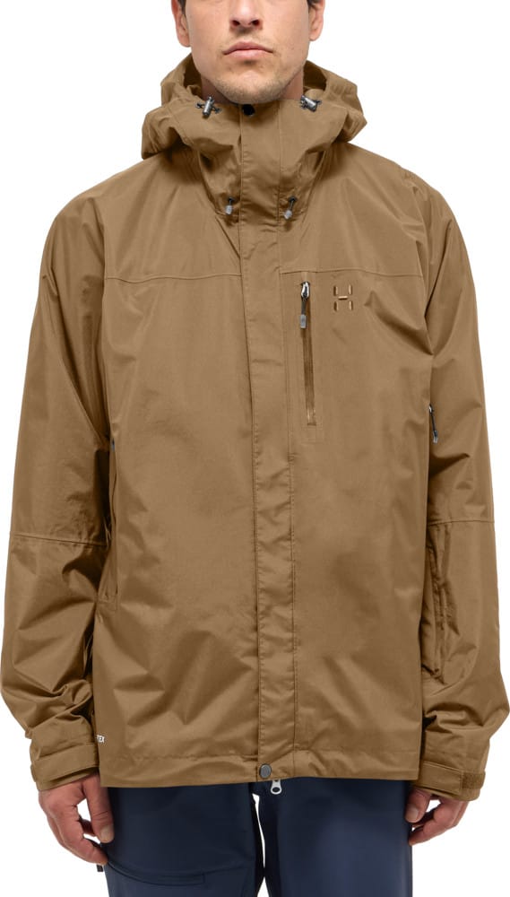 Haglöfs Men's Astral GORE-TEX II Jacket Teak Brown Haglöfs Haglöfs Men's Astral GORE-TEX II Jacket Teak Brown Haglöfs