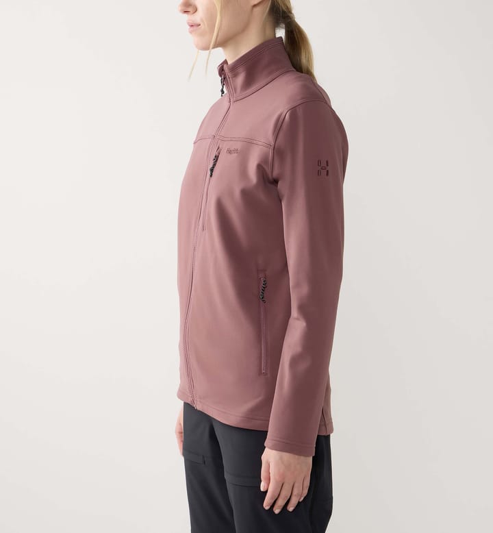 Haglöfs Women's Rosson Mid Jacket Misty Mauve Haglöfs