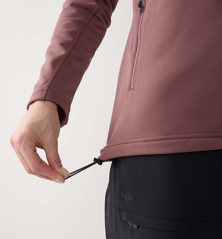 Haglöfs Women's Rosson Mid Jacket Misty Mauve Haglöfs