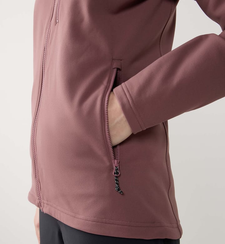 Haglöfs Women's Rosson Mid Jacket Misty Mauve Haglöfs
