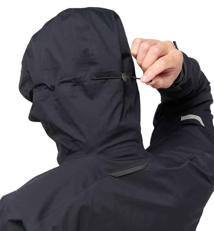 HAGLÖFS GORE-TEX マウンテンパーカー　LEPUS XS ブラック HAGLÖFS GORE-TEX マウンテンパーカー LEPUS XS ブラック