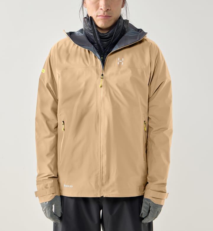 Haglöfs Men's L.I.M Airak GORE-TEX Jacket Oak Brown Haglöfs Haglöfs Men's L.I.M Airak GORE-TEX Jacket Oak Brown Haglöfs
