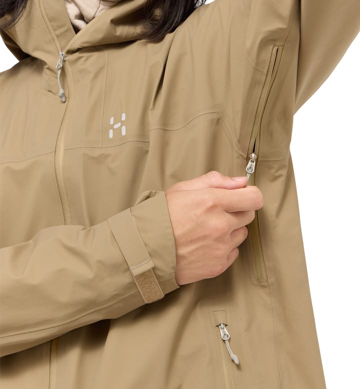 Haglöfs Men's L.I.M Airak GORE-TEX Jacket Oak Brown Haglöfs Haglöfs Men's L.I.M Airak GORE-TEX Jacket Oak Brown Haglöfs