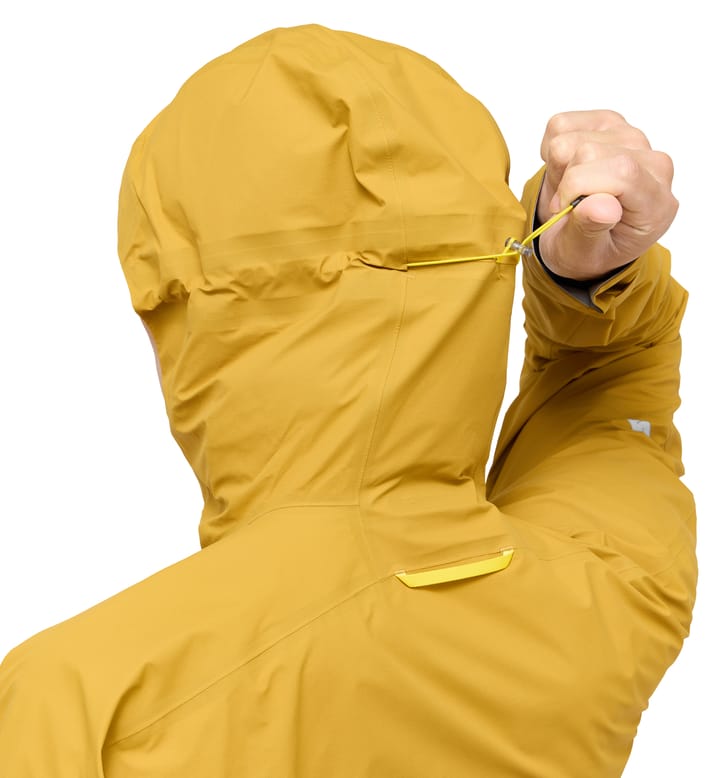 Haglöfs Men's L.I.M Airak GORE-TEX Jacket Clay Yellow Haglöfs Haglöfs Men's L.I.M Airak GORE-TEX Jacket Clay Yellow Haglöfs