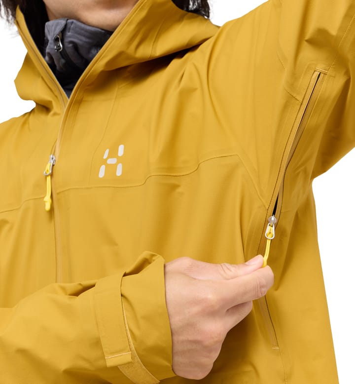 Haglöfs Men's L.I.M Airak GORE-TEX Jacket Clay Yellow Haglöfs