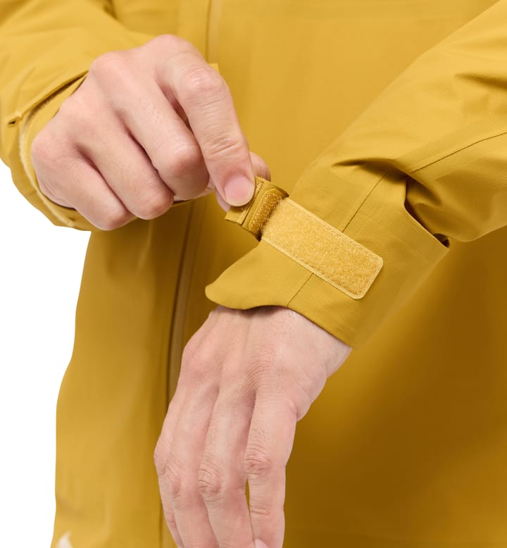 Haglöfs Men's L.I.M Airak GORE-TEX Jacket Clay Yellow Haglöfs Haglöfs Men's L.I.M Airak GORE-TEX Jacket Clay Yellow Haglöfs