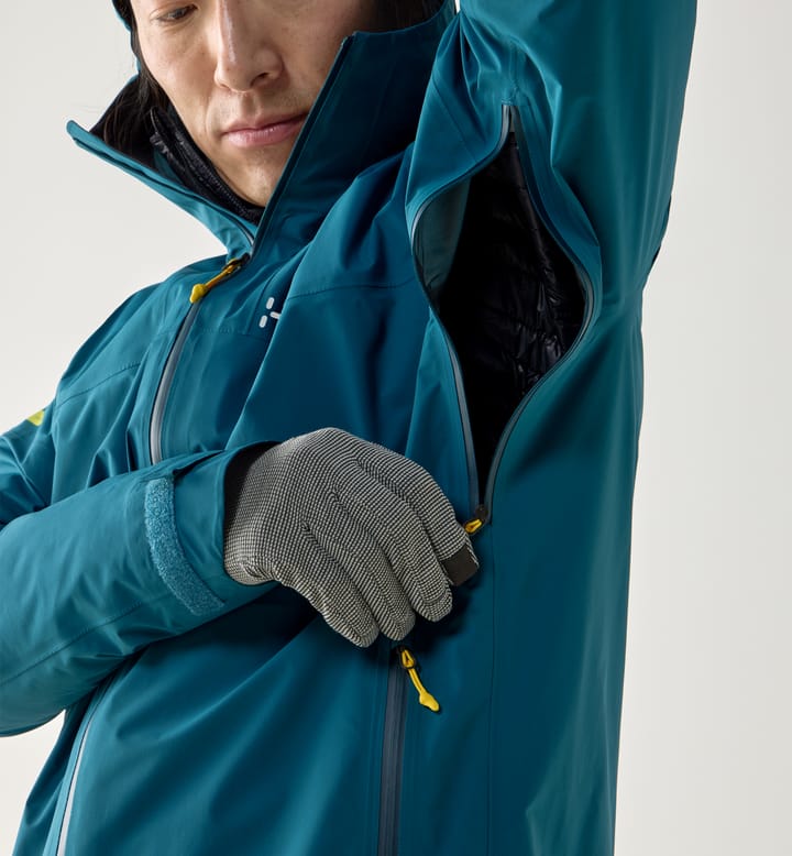 Haglöfs Men's L.I.M Airak GORE-TEX Jacket Deep Teal Haglöfs Haglöfs Men's L.I.M Airak GORE-TEX Jacket Deep Teal Haglöfs