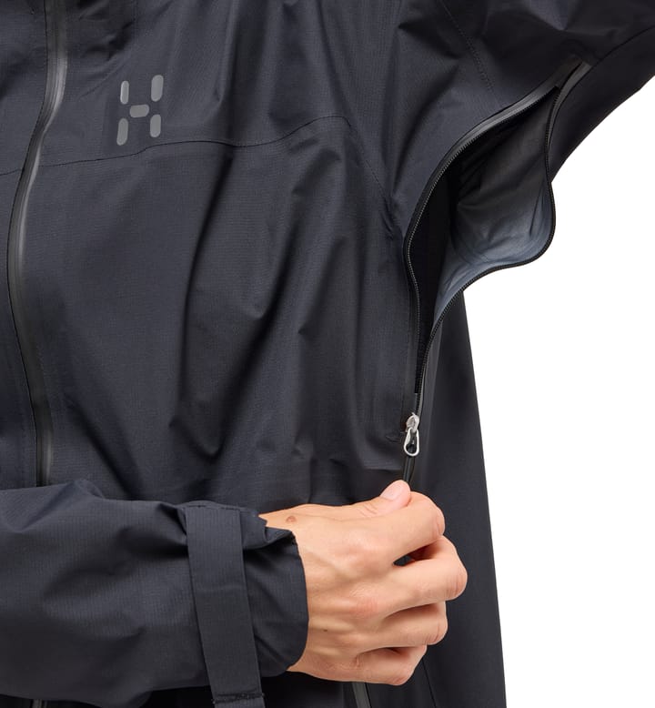 Haglöfs Women's L.I.M Airak GORE-TEX Jacket True Black Haglöfs