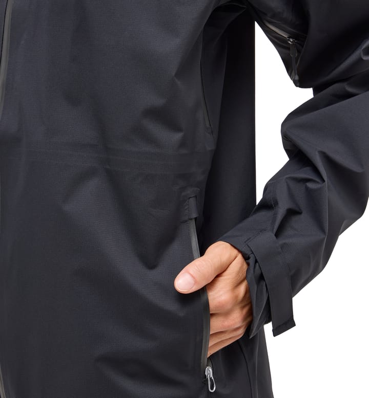 Haglöfs Women's L.I.M Airak GORE-TEX Jacket True Black Haglöfs