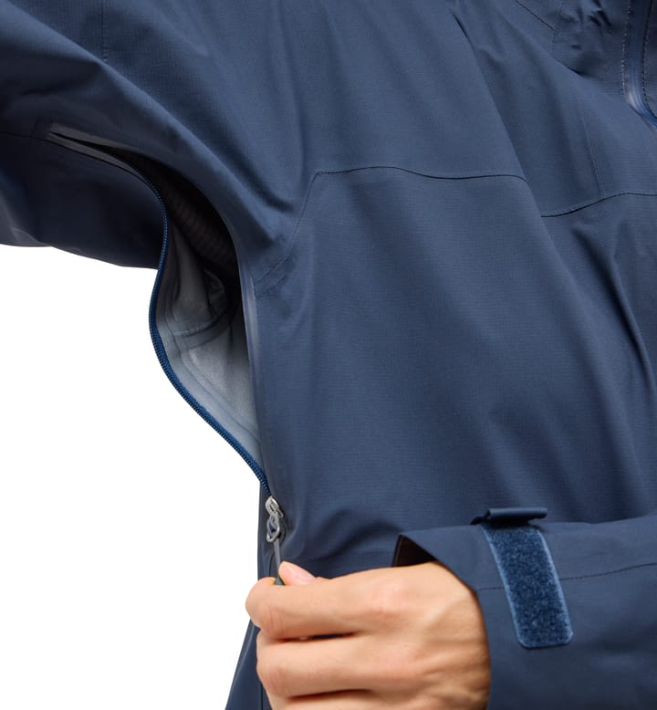 Haglöfs Women's L.I.M Airak GORE-TEX Jacket Tarn Blue Haglöfs Haglöfs Women's L.I.M Airak GORE-TEX Jacket Tarn Blue Haglöfs