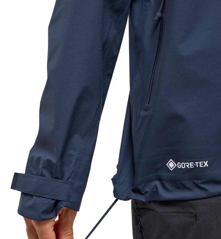 Haglöfs Women's L.I.M Airak GORE-TEX Jacket Tarn Blue Haglöfs
