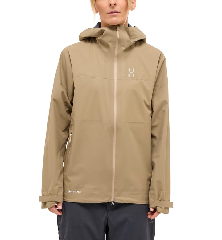 Haglöfs Women's L.I.M Airak GORE-TEX Jacket Oak Brown Haglöfs