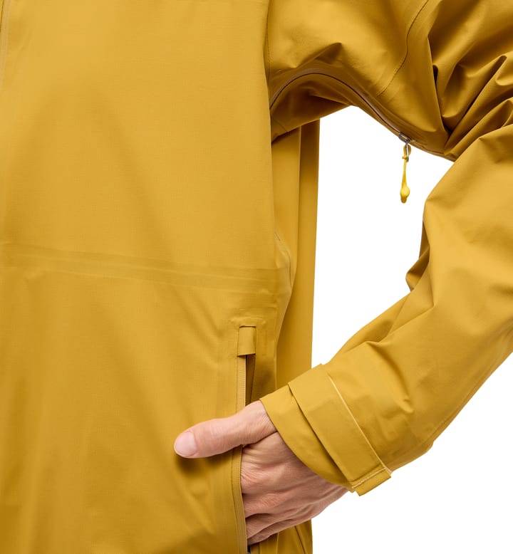 Haglöfs Women's L.I.M Airak GORE-TEX Jacket Clay Yellow Haglöfs