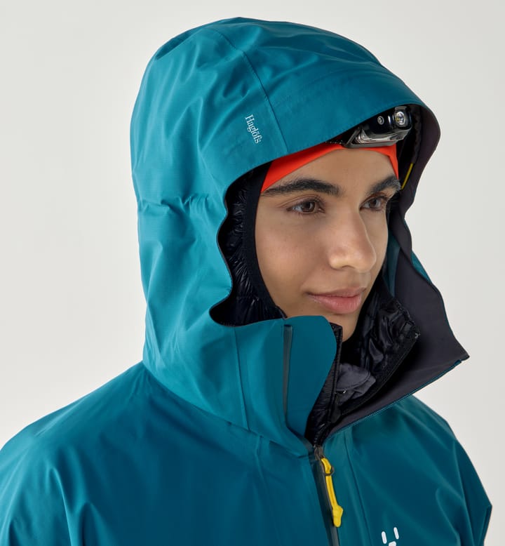 Haglöfs Women's L.I.M Airak GORE-TEX Jacket Deep Teal Haglöfs