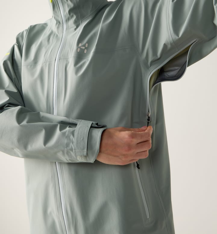 Haglöfs Women's L.I.M Airak GORE-TEX Jacket Dew Green Haglöfs