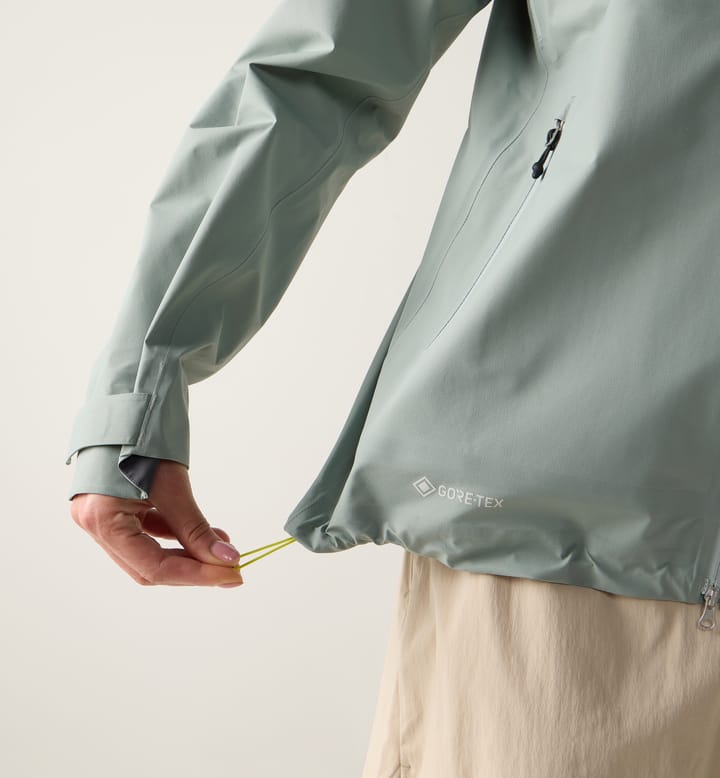 Haglöfs Women's L.I.M Airak GORE-TEX Jacket Dew Green Haglöfs