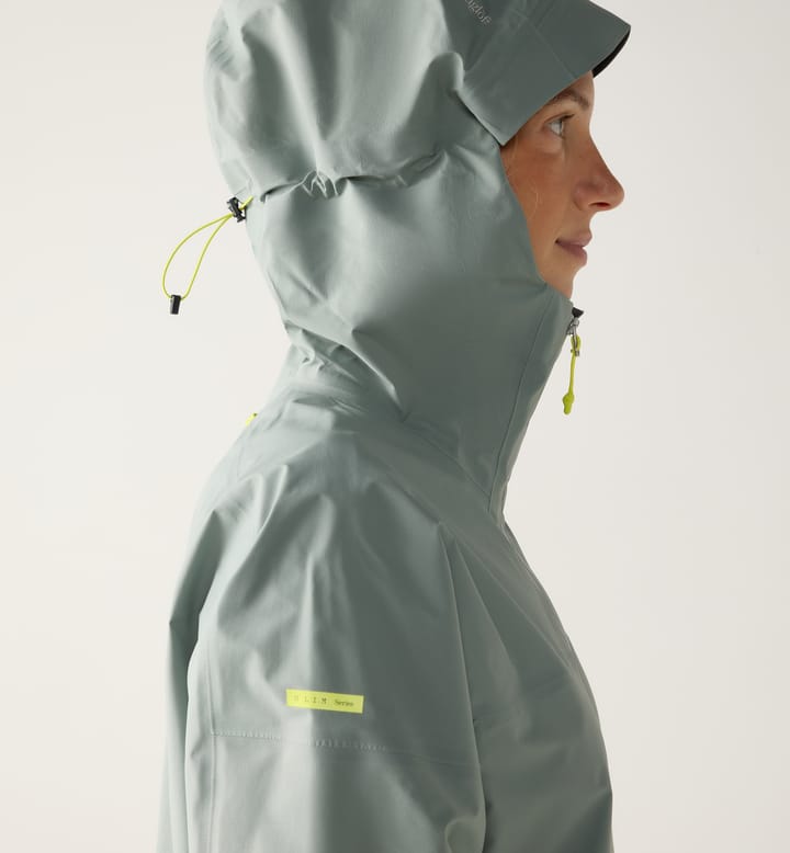 Haglöfs Women's L.I.M Airak GORE-TEX Jacket Dew Green Haglöfs