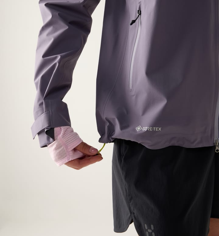 Haglöfs Women's L.I.M Airak GORE-TEX Jacket Purple Fog Haglöfs