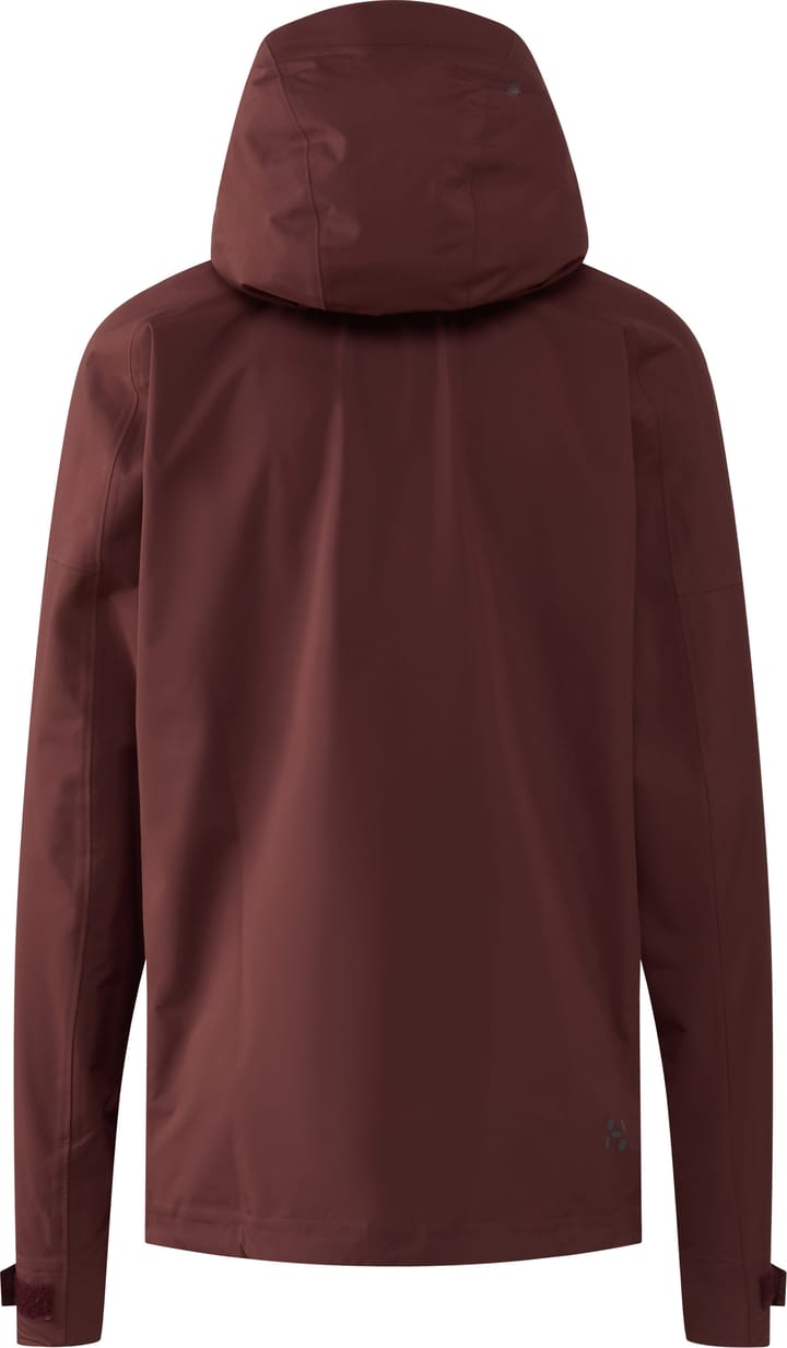 Haglöfs Women's L.I.M Airak 2,5L Jacket Maroon Trail Haglöfs