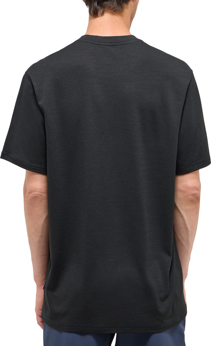 Haglöfs Men's Kaise Wool Tee True Black Haglöfs