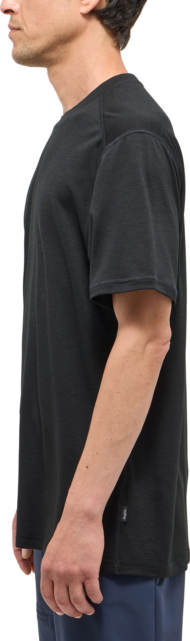 Haglöfs Men's Kaise Wool Tee True Black Haglöfs
