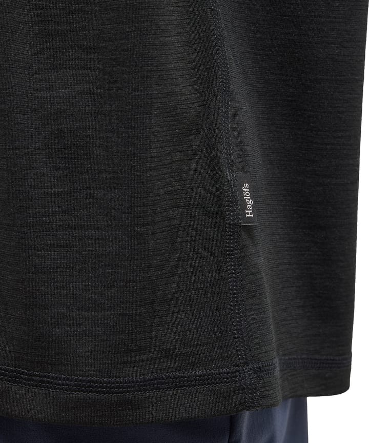Haglöfs Men's Kaise Wool Tee True Black Haglöfs