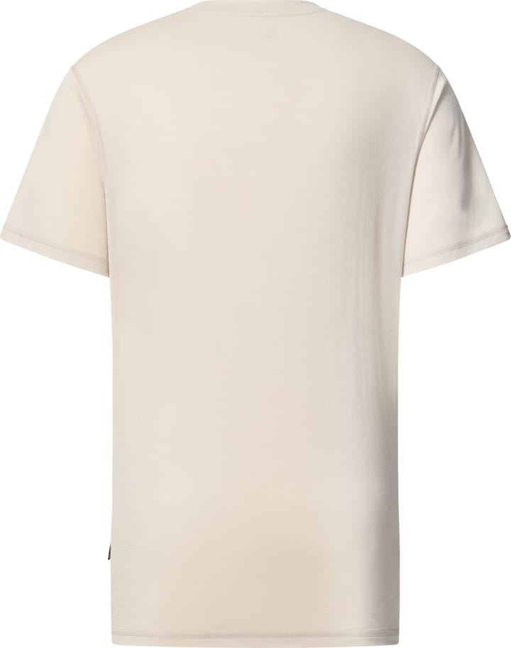 Haglöfs Men's Kaise Wool Tee Chalk Beige Haglöfs
