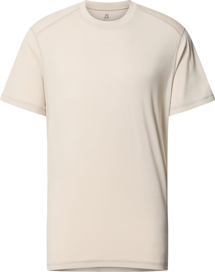 Haglöfs Men's Kaise Wool Tee Chalk Beige Haglöfs