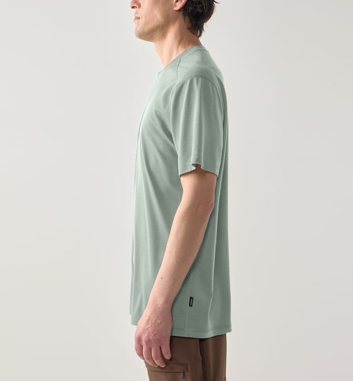 Haglöfs Men's Kaise Wool Tee Dew Green Haglöfs